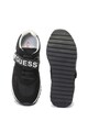 Guess Nyersbőr hatású sneakers cipő kontrasztos logóval Lány