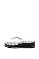 GUESS Papuci flip-flop cu platforma wedge Femei