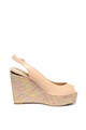 GUESS Sandale wedge, de piele Femei