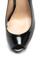 GUESS Pantofi slingback de piele ecologica, cu varf decupat Femei