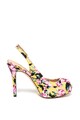 Guess Sandale stiletto cu model floral Femei