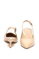 GUESS Pantofi slingback de piele cu toc kitten Femei