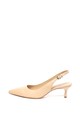 GUESS Pantofi slingback de piele cu toc kitten Femei