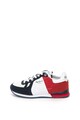 Pepe Jeans London Sydney colorblock sneakers cipő nyersbőr hatású részletekkel Fiú