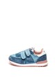 Pepe Jeans London Pantofi sport din denim cu velcro Sydney Fete