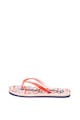 Pepe Jeans London Papuci flip-flop cu logo pe talpa interioara Fete