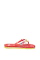 Pepe Jeans London Papuci flip-flop cu aplicatii florale Fete