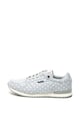 Pepe Jeans London Pantofi sport cu aspect stralucitor si imprimeu cu buline Gable Sweet Femei