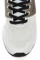 Pepe Jeans London Pantofi sport cu aspect tricotat si insertii metalizate Koko Sand Femei