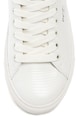 Pepe Jeans London Pantofi sport de piele ecologica cu aspect texturat Adams Femei