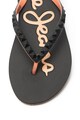 Pepe Jeans London Papuci flip-flop cu logo stantat Rake Femei