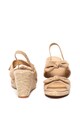 Pepe Jeans London Sandale wedge tip espadrile de piele intoarsa ecologica Femei