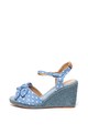 Pepe Jeans London Sandale wedge tip espadrile Shark Femei