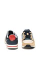 Pepe Jeans London Pantofi sport din material usor, cu garnituri de piele intoarsa Jayker Dual Barbati