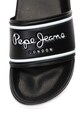 Pepe Jeans London Papuci cu imprimeu logo Slider Barbati