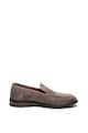 GUESS Pantofi loafer de piele intoarsa Barbati