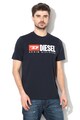 Diesel Tricou cu logo brodat Division Barbati