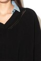 Diesel Stat laza fazonú bordázott pulóver női
