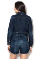 Diesel Jacheta crop din denim cu aspect uzat Blondy Femei