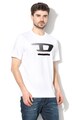 Diesel Тениска Just с овално деколте и лого Мъже