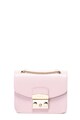 Furla Geanta crossbody mica de piele cu bareta din lant Metropolis Femei