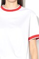 Sportmax Code Oblare modáltartalmú póló kontrasztos szegélyekkel női