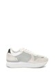 Trussardi Jeans Pantofi sport flatform cu aspect stralucitor Femei