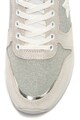 Trussardi Jeans Pantofi sport flatform cu aspect stralucitor Femei