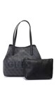 GUESS Geanta shopper cu etui interior si imprimeu logo Vikky Femei