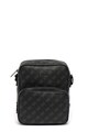 GUESS Geanta crossbody de piele ecologica cu imprimeu logo Barbati