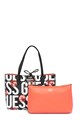 GUESS Geanta de umar reversibila, cu etui interior Bobbi Femei