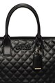 GUESS Geanta shopper de piele ecologica, cu aspect matlasat Elliana Femei