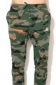 Nike Pantaloni sport cu model camuflaj si snur 22 Barbati