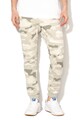 Nike Pantaloni sport cu model camuflaj si snur 22 Barbati