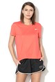 Nike Tricou sport cu Dri-Fit si insertii de plasa, pentru alergare Femei