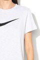 Nike Tricou cu imprimeu logo si tehnologie Dri-FIT, pentru fitness Femei