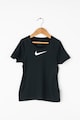 Nike Tricou cu imprimeu logo si Dri-Fit, pentru fitness Fete