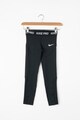 Nike Colanti cu banda logo elastica in talie si tehnologie Dri-Fit, pentru antrenament Fete