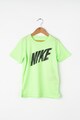 Nike Tricou cu imprimeu logo si Dri-Fit, pentru fitness Baieti