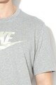 Nike Tricou cu decolteu la baza gatului si imprimeu logo Barbati