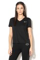 Nike Tricou cu insertie de plasa si Dri-Fit, pentru alergare Miller Femei