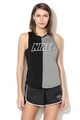 Nike Top cu model colorblock, pentru alergare Dri-Fit Femei
