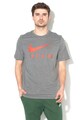 Nike Dri-Fit standard fit fitneszpóló logómintával férfi