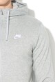 Nike Cipzáros kapucnis pulóver hímzett logóval férfi