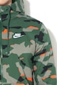 Nike Hanorac cu fermoar si model camuflaj Barbati