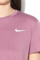 Nike Tricou sport cu Dri-Fit si insertii de plasa, pentru alergare Femei