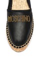 Love Moschino Bőr bebújós espadrille cipő női