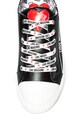 Love Moschino Pantofi sport de piele ecologica, cu imprimeu logo Femei