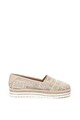 Love Moschino Flatform espadrille cipő logómintával női