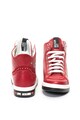 Love Moschino Középmagas szárú műbőr sneakers cipő szegecsekkel női